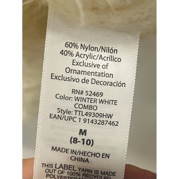 Fair Isle Sweater Size Medium Boho Country Oversized Cozy Knit Cream Multicolor - Picture 11 of 13